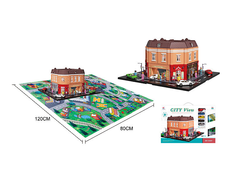 Diy Urban Street View toys