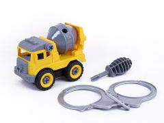Diy Construction Truck & Handcuffs