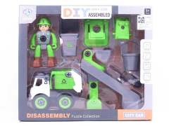 Diy Sanitation Truck(4S) toys