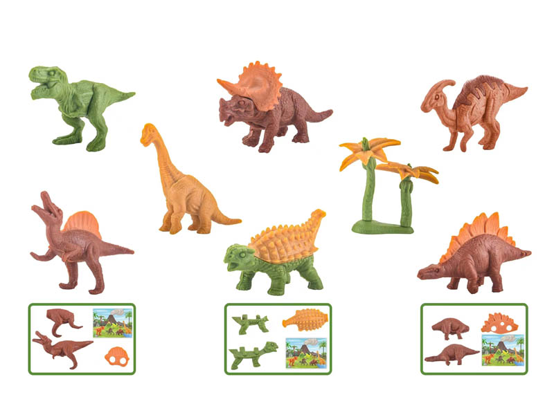 Assembled Dinosaur(8S) toys