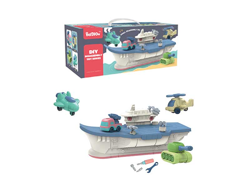 DIY Aircraft Carrier Set toys