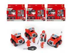 Diy Fire Truck Set(3S)