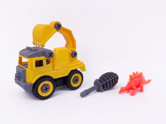 Diy Construction Truck & Stegosaurus
