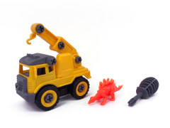 Diy Construction Truck & Stegosaurus