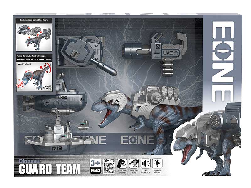 Diy Tyrannosaurus Rex Set W/L_S toys