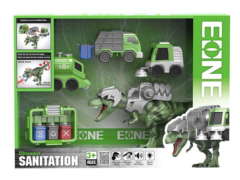 Diy Tyrannosaurus Rex Set W/L_S toys