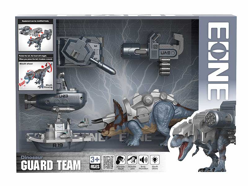 Diy Triceratops Set W/L_S toys