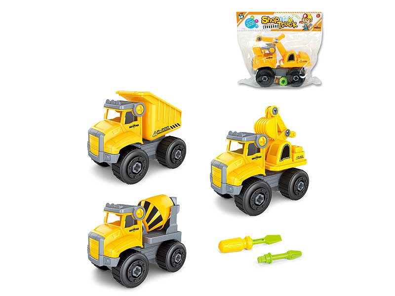 Diy Construction Truck(3S) toys