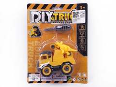 Diy Construction Truck & Triceratops toys