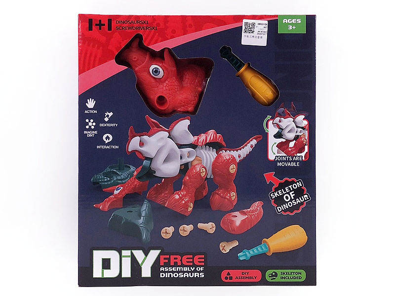 Diy Triceratops Set toys