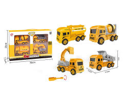 Diy Construction Truck(4in1) toys