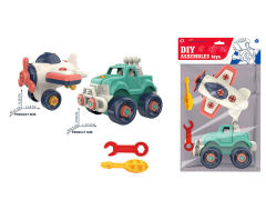 Diy Cross-country Car & Diy Fighter toys