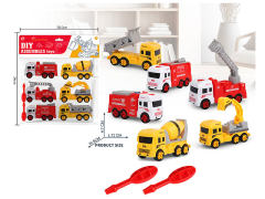 Diy Fire Engine(6in1) toys