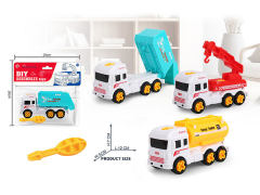 Diy City Service Vehicle(3S) toys