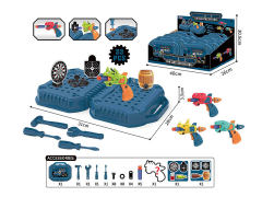 Dinosaur Soft Bullet Gun Storage Toolbox(8in1) toys
