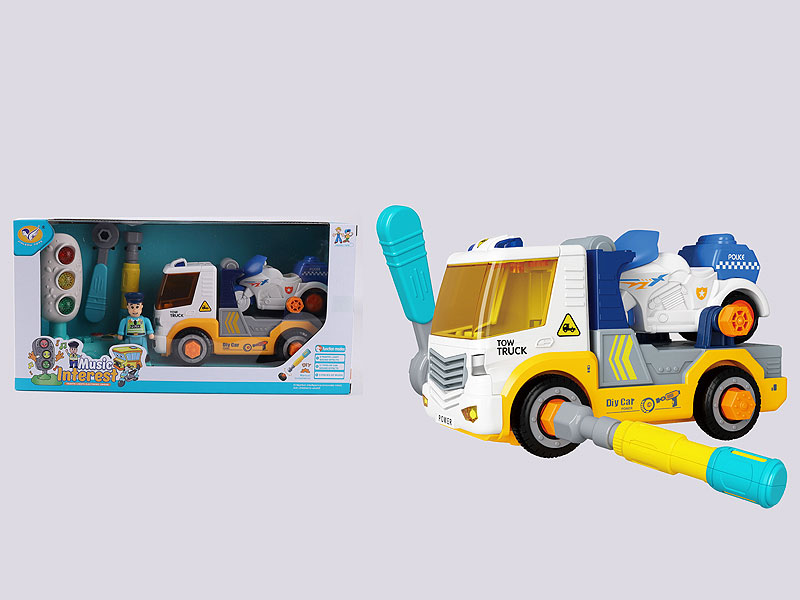 Diy Truck W/M & Traffic Lights toys