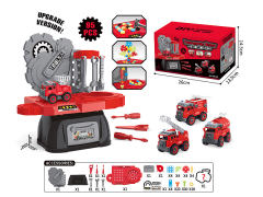 Diy Fire Engine Car Tool Table toys
