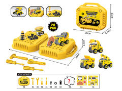 Diy Construction Truck Storage Toolbox toys