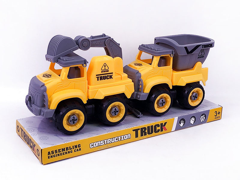 Diy Construction Truck(2in1) toys