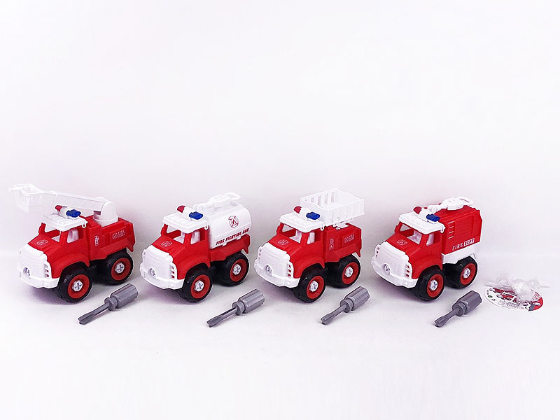 Diy Fire Engine(4S) toys