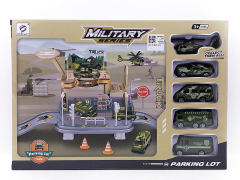 Diy Military Parking Lot toys