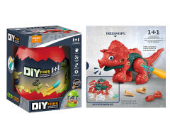 Diy Triceratops Set toys