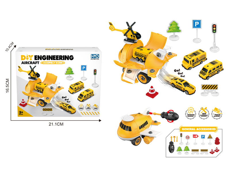 Diy Engineering Aircraft toys