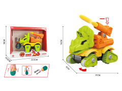 Diy Free Wheel Triceratops toys