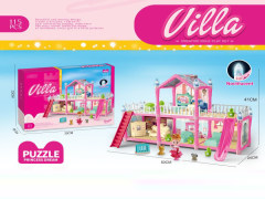 Diy Castle Villa toys