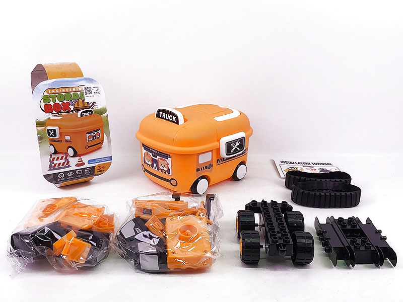 Diy Block Truck(2in1) toys