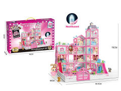 Diy Castle Villa(374pcs) toys