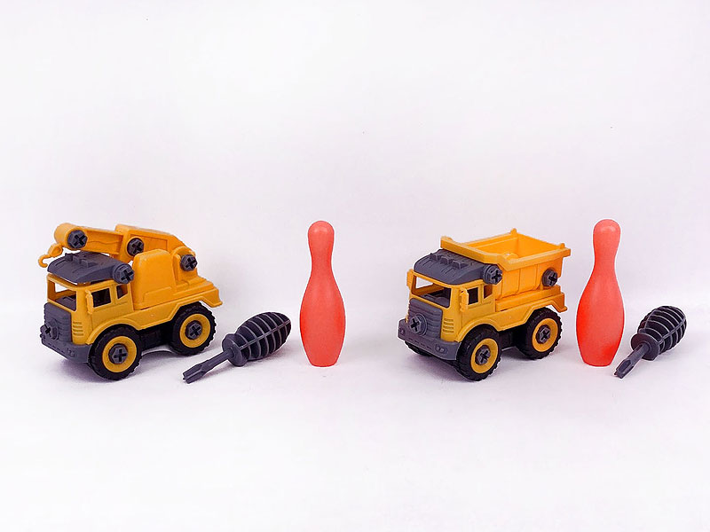 Diy Construction Truck Set(2S) toys