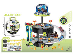 Diy Die Cast Equation Car Parking Lot toys