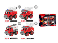 Diy Fire Engine(4in1) toys