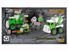 Diy Sanitation Garbage Truck toys