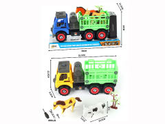 Diy Free Wheel Truck Tow Animal(2C) toys