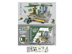 拆装跑车汽修场