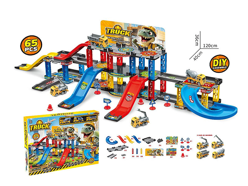 Diy Parking Lot toys