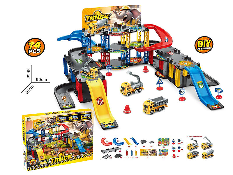 Diy Parking Lot toys