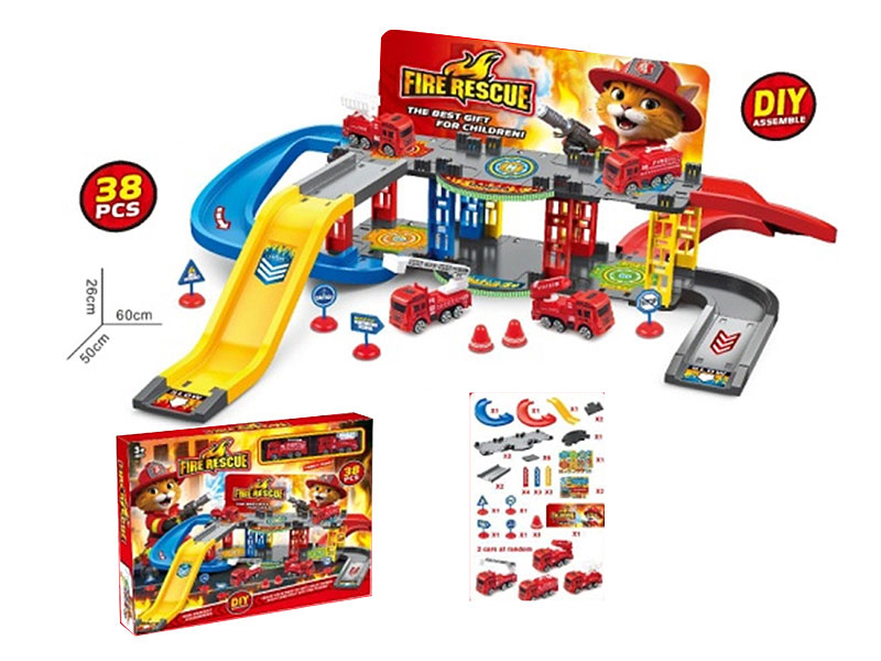 Diy Parking Lot toys