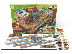 DIY3D动物乐园拼装大礼盒