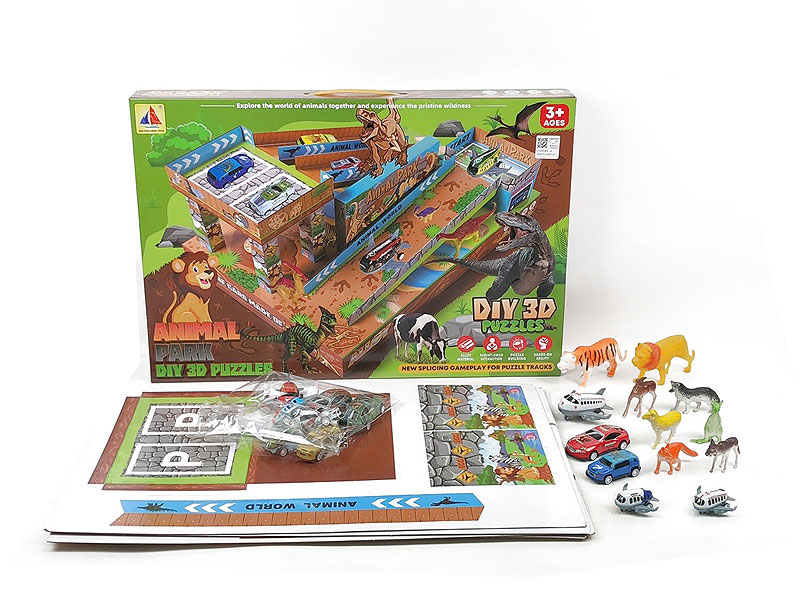 Diy 3D Animal Park toys