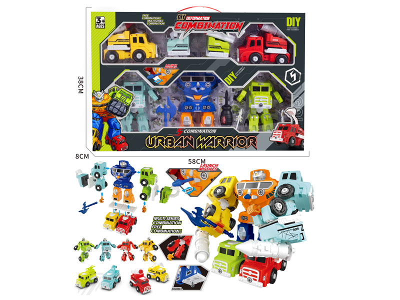 Diy Military Car Set toys