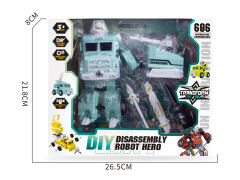 拆装变形机器人军事车