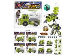 拆装变形机器人环卫车（4款）