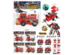 拆装变形机器人消防车（4款）