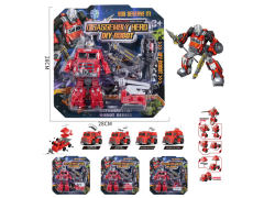 拆装变形机器人消防车（4款）