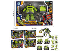 拆装变形机器人环卫车（4款）