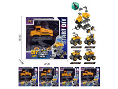 拆装大脚怪碰撞工程车（4款）