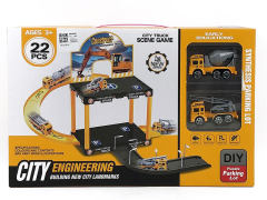 自装轨道工程停车场